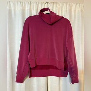 Lululemon Size 4 Softstreme Turtleneck Pomegranate